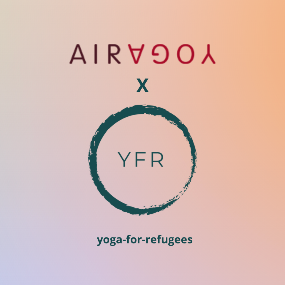 Gratis-Plätze für Flüchtlinge in AIRYOGA-Klassen