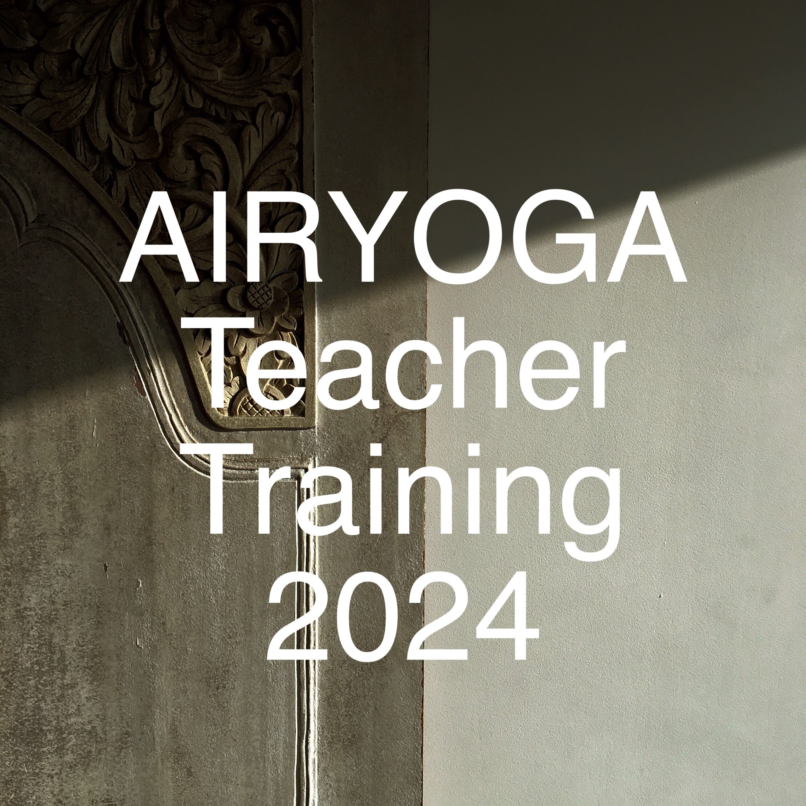 AIRYOGA Teacher Training 2024 – Coming soon!